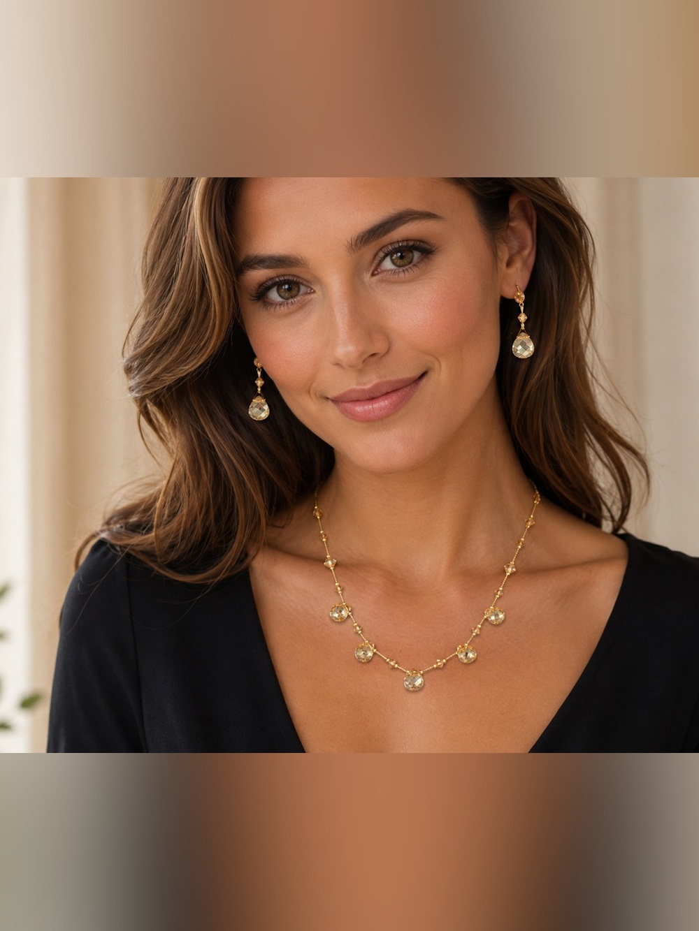 Elegant Gold Jewelry Set